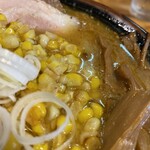 あってりめんこうじ - バターコーンがコーンのバター炒めなのは嬉しい