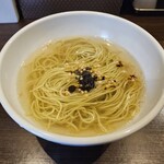 まかない へきる - へきるの塩かけそば 540円