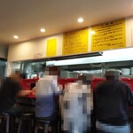 ラーメン千乃介 - カウンターのみ8席です