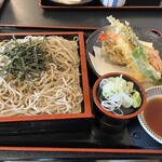 里のめぐみ - 料理写真:天ざる蕎麦