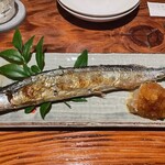 創作料理つくし - 秋刀魚塩焼