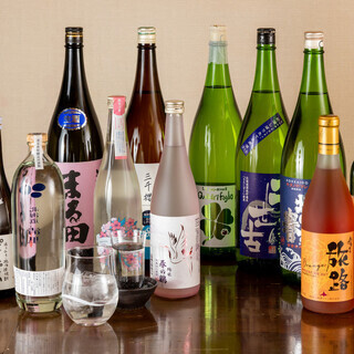 厳選地酒が飲み放題