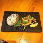 いざかや しん - あわび肝バターです(o^^o)