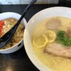 Ramen gohan kuraie - 鶏白湯（880円）＋味玉（100円）＋昔ながらのチャーハン（380円）