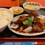 中華街 - 黒酢豚定食