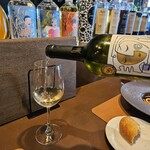 オステリア プロフーモ - グラスワインのお代わり♪