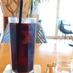 神戸ワッフル&カフェ - アイスコーヒー