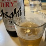 きよ竹食堂 - 瓶ビール！美味い！