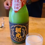 Ishimatsu Sandaime - お酒①広島純米　濁酒　ゴールド朝光(広島)
                        米品種:広島県大朝町九門明産こいもみじ100%、精米歩合:55%