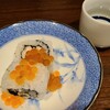 かど乃おすぎ - おつまみ①煮穴子と新物イクラの巻き寿司(税込1,000円)
軟らかめなシャリで、私の好みとは少し異なりましたが、話した人には良かったという方もいらっしゃったので本当に好みの問題かと思います