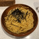 ハシヤ - タラコとウニとイカのスパゲッティ　1650円
