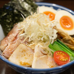 ガンコンヌードル - ガンコンエビつけ麺 1200円 のつけ麺