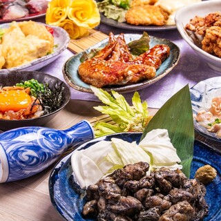 自慢の鶏料理多数！