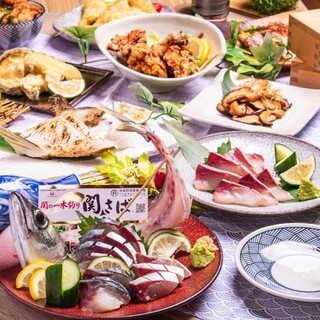 鮮度抜群の自慢の刺身！