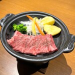 h Akane Doki - 島根和牛サーロイン陶板焼き