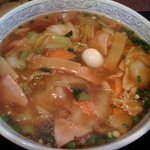 松乃木飯店 - 醤油五目そば