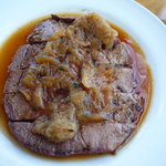 カフェトスカ - 仔羊モモ肉のロースト ジンギスカン風味 