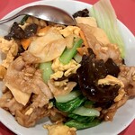 中国料理 五十番 - 豚肉、たまご、キクラゲの炒め