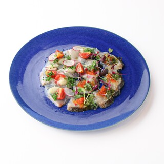 鮮魚のカルパッチョ盛り合わせ