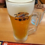 日高屋 - 生ビール