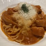 219406186 - 本日のおまかせパスタ トマトベース 2023.9.