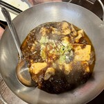 老李 - 麻婆豆腐激うま。辛味苦手な人いたのでそのままで。十分辛くて美味しい。