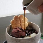 シャムロックカフェ - 滑らかなこしあんは､