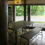 シャムロックカフェ - 北側の部屋は、