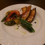 トラットリア・チャオジージョ - 野菜のマリネ、450円
