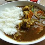 バジルチキンカレー(アップ)