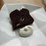 ランチセットのケーキ