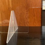 焼きもの家 慶 - 当時はまだ厄除けのアクリル板が残っていて邪魔だった。