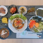韩式腌渍鳕鱼干套餐