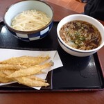 Daichi No Udon - 肉汁釜揚げ、大盛