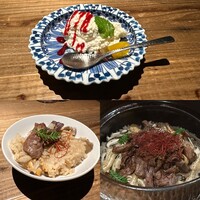 和牛料理 一石三鳥 -  和牛料理 一石三鳥 -
