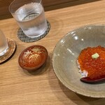 日本料理 珀也 - 先付け(いくらごはん)