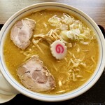 麺や貴伝 - みそ中華麺（ゆず風味）