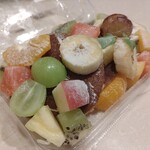 ジョリーアンジュ - こぼれフルーツのパンケーキ　1400円