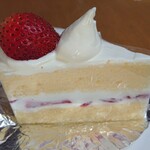 菓子工房モリ - いちごのショートケーキ