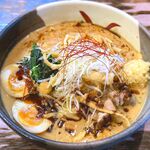 Oreryuu Shio Ramen - 絶好調にんにく味噌￥1,000　2023.9.27