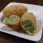 グルメストアフクシマ 福島肉店 - クレソンのクリームコロッケ