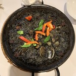 BARCELONA  - イカスミのパエリア美味しいかった〜次回もまた食べたいです