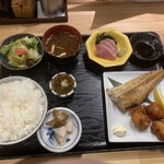 海鮮食堂 うを亀 - 本日のランチ 1200円