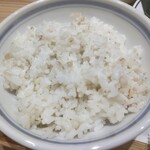 あんちすてーき とろろ麦めし 豚丸 - 麦めし