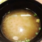 新潟カツ丼タレカツ - お味噌汁