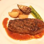 レストラン・ル・シャ・ボテ - 北海道産黒毛和牛のミスジのステーキ