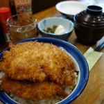 栄寿し - ランチ一番人気のソースかつ丼（\750位）！常時オーダー可＾＾