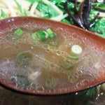 麺や　つるり - スープ