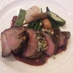 レストラン・ル・シャ・ボテ - 子羊のロースト　アピオス添え