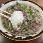 千とせ - 肉吸い（玉子が入ってます）